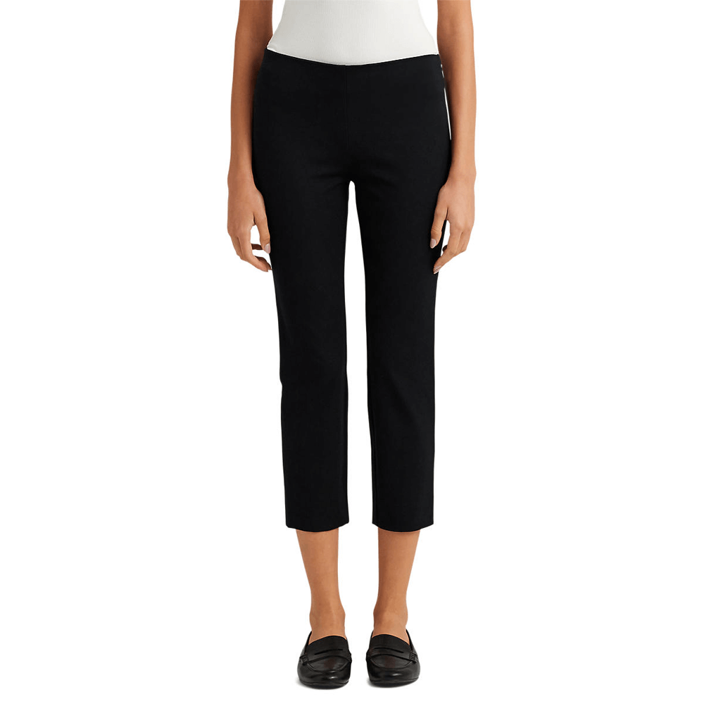 Skinny cropped clearance black trousers